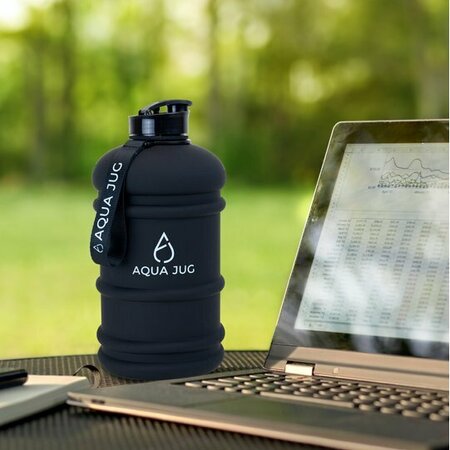 Aqua Jug Big Water Bottle, Dishwasher Safe BPA Free Drinking Water, Force Green 2.2L AJ-FORCE